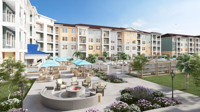 Margaritaville Vacation Residences Myrtle Beach exterior Photo of the exterior at the Margaritaville Vacation Residences Myrtle Beach