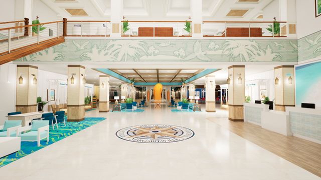 Margaritaville Resort Orange Beach at The Wharf lobby Photo of the lobby at the Margaritaville Resort Orange Beach at The Wharf