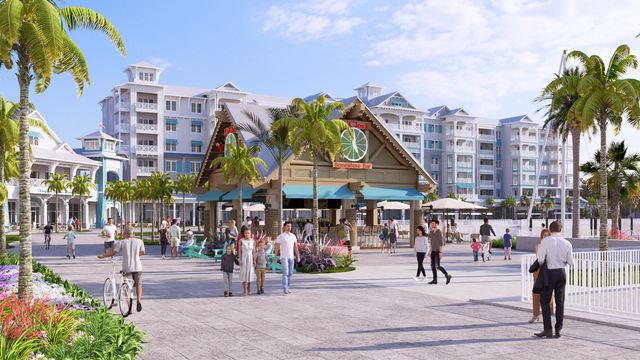 Margaritaville Resort Orange Beach at The Wharf marina Photo of the marina at the Margaritaville Resort Orange Beach at The Wharf 