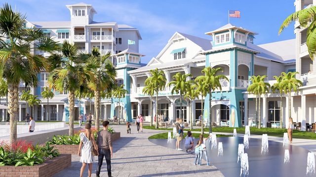 Margaritaville Resort Orange Beach at The Wharf exterior Photo of the exterior at the Margaritaville Resort Orange Beach at The Wharf 3.jpg