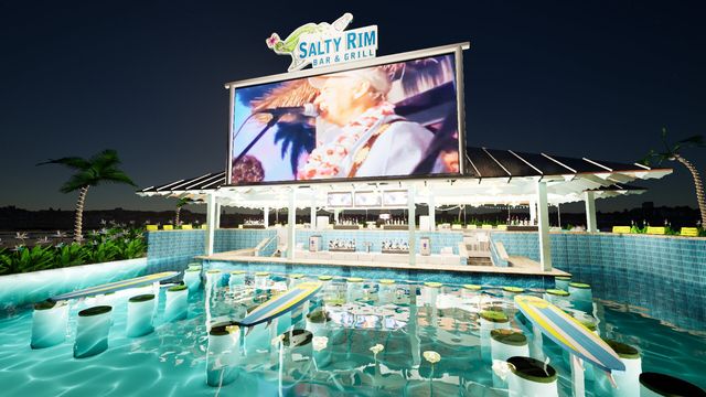 Margaritaville Resort Orange Beach at The Wharf pool bar Photo of the pool bar at the Margaritaville Resort Orange Beach at The Wharf 