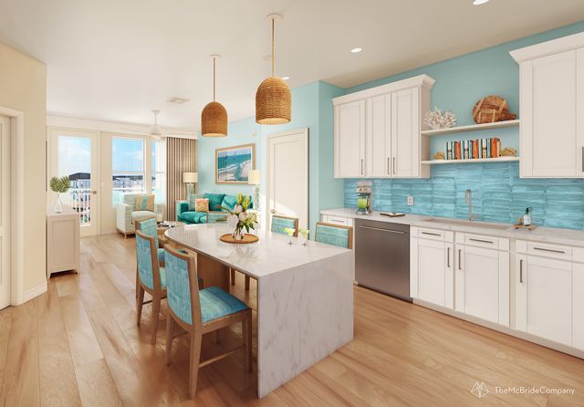 Margaritaville Vacation Residences Myrtle Beach kitchen Photo of the kitchen at the Margaritaville Vacation Residences Myrtle Beach