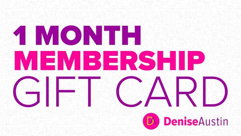 1 Month Membership Gift Card