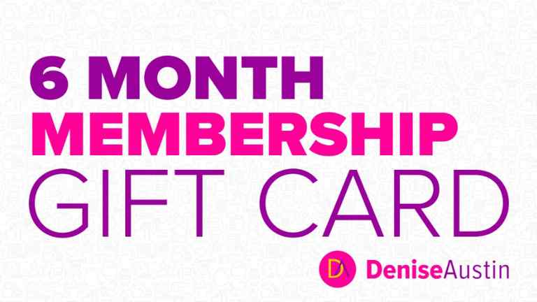 6 Month Membership Gift Card