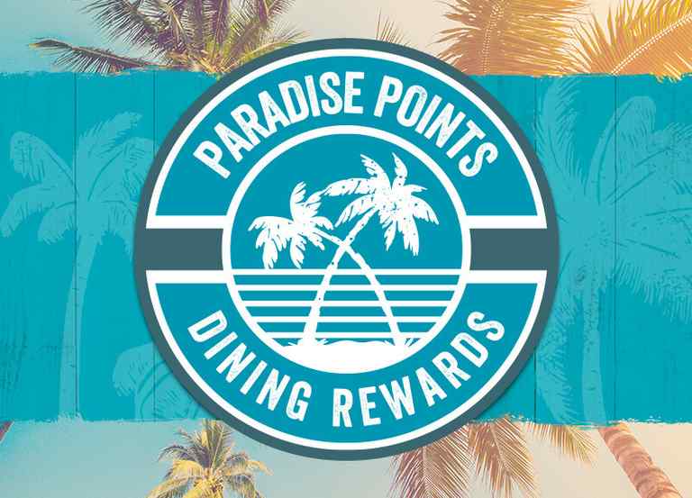 Join Today and get Paradise Rewards