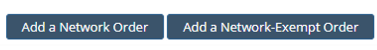Why is my profile not showing up as a selection on my order?
