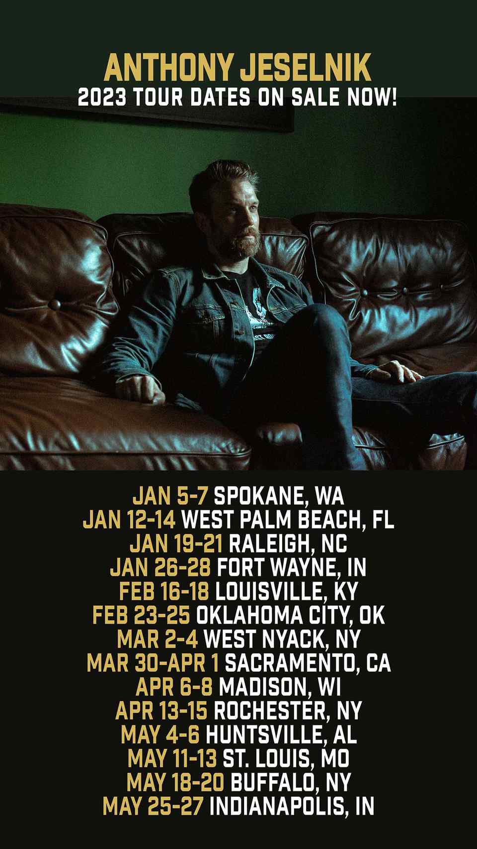 Anthony Jeselnik 2023 Tour Dates On Sale Now!